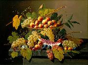 Still Life with a Basket of Fruit Severin Roesen